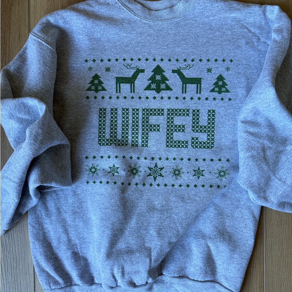 WIFEY Christmas Sweatshirt